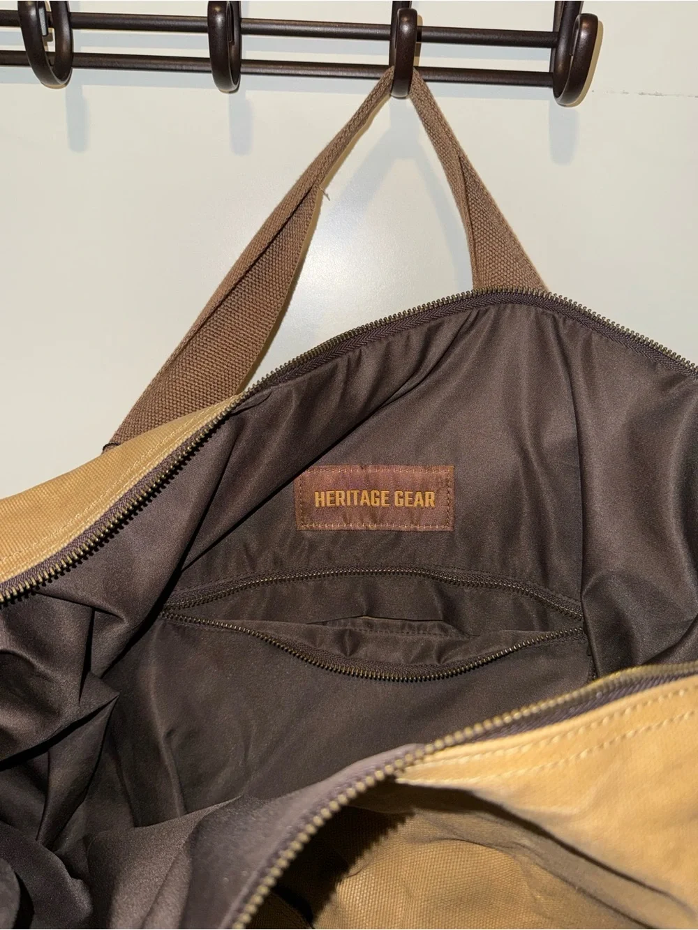 heritage gear sturdy brown